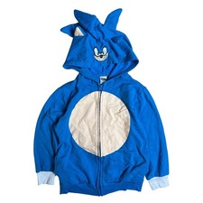 Sonic the Hedgehog Boys Hoodie Size Small