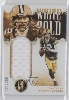 2022 Panini Gold Standard White Gold 127/299 Aaron Rodgers #WG-ARO 18or
