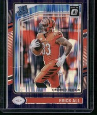 2024 Donruss Optic #233 Erick All Jr. Purple Shock