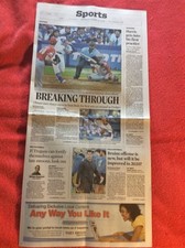 DAILY BREEZE SPORTS AUGUST 28 2025 DODGERS DAULTON RUSHING