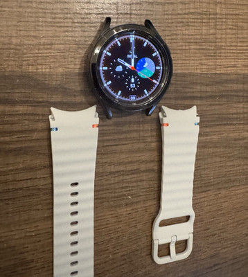 Samsung Galaxy Watch 4 Classic SM-R895U 46mm Black (LTE) Unlocked Good