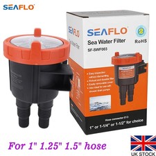 Raw Cooling Water Intake Strainer for Seawater Marine Boat 1" 1.25" 1.5" New