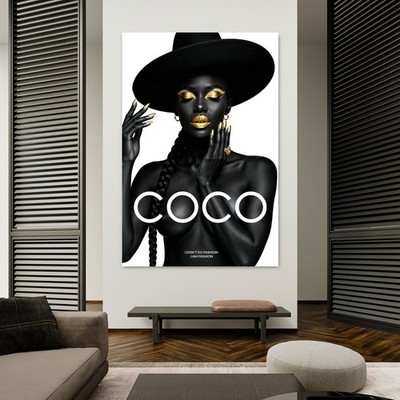 WANDBILD LUXUS MODE FRAU, MODERN KUNST DRUCK ACRYLGLAS, LEINWAND, POSTER DEKO