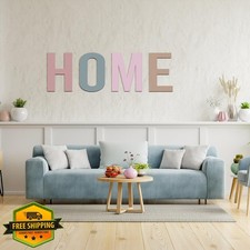 17" Large Wooden Letter B, Unfinished Wood Alphabet Cutout Sign Decor