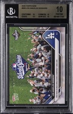 2025 TOPPS NOW WORLD SERIES #929 LOS ANGELES DODGERS BGS 10