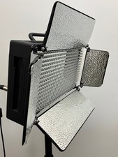 3x IKAN ID 500 LED Light LED500A w/ Tripod and Padded Carry-Case Lot 