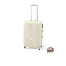 Sac de transport Sanrio Hello Kitty 59L PC/ABS design résine/polyester serrur...
