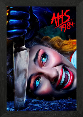 AHS 1984 Poster Framed Wall Art Poster Canvas Print Picture