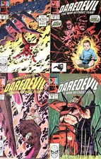 DAREDEVIL NUMBER'S 262-264 & 266. 1ST SERIES. (4 ISSUE 1989 LOT).