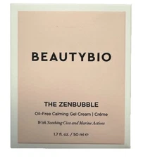 BeautyBio The Zenbubble Oil-Free Calming Gel Cream 1.7 oz / 50ml Sealed