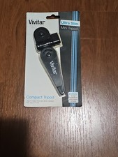 NEW Vivitar VIV-VT-3 Micro Tripod 3" Height - Ultra Slim Travel Pod Free Ship - 