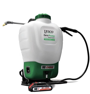 #ad #ad LESCO Zero Pump Fixed Pressure Sprayer Elite Series 4 gal. Battery Backpack $199.99