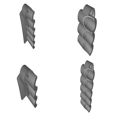 Halterung Clip Spitzen Lötkolben für Hakko 888 FH-800 3D gedruckt Organizer