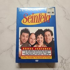 Seinfeld Seasons 1 2 NEW Sealed DVD 2004 Jerry Seinfeld, Deleted Scenes MORE