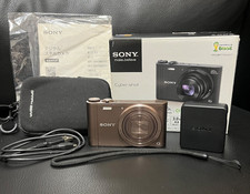 NEAR MINT/Box SONY Cyber shot DSC-WX300 18.2MP Compact Camera Brown From JAPAN