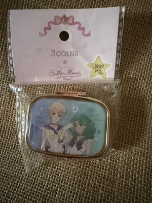 3COINS Sailor Moon Eternal Compact Mirror, Sailor Uranus & Neptune, Elliptical,
