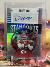 2023 Absolute Signature Standouts DANTE HALL Auto /199 #SS-20 Chiefs