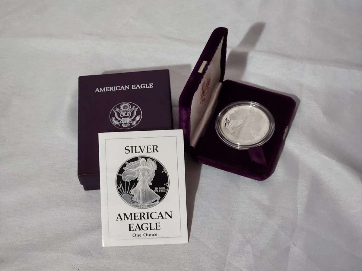 American Eagle Uncertified 1989 Silver Bullion Coins for sale | eBay