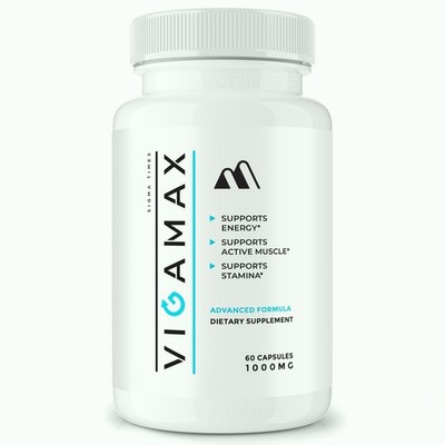 Vigamax Capsules, Viga Max Energy, Stamina & Performance Support 60ct