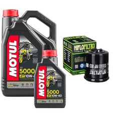 150 Mojito Custom Motul 5000 10w40 5L Oil Filter Kit Aprilia 150 2003 8.05 per litre