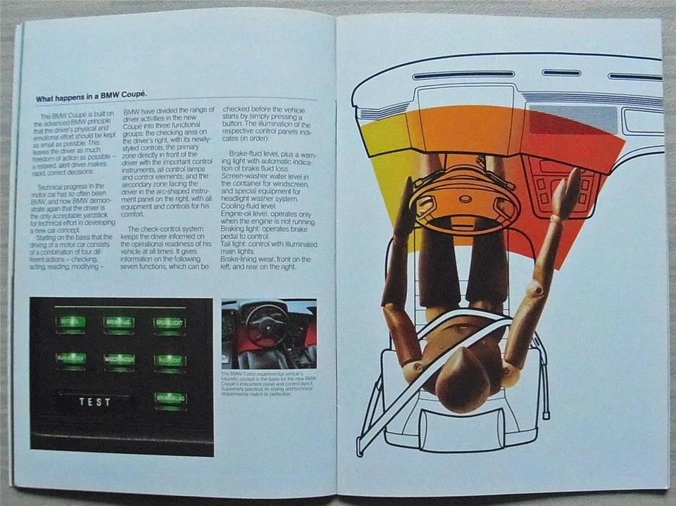 BMW 630 CS & 633 CSi Car Sales Brochure Jan 1976 #611070120 - Image 4 of 4