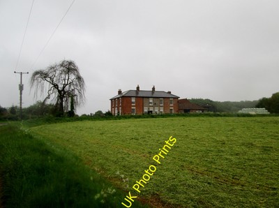 Foto 12x8 Annäherung Wood End Farm New Ellerby Teil des Rise Estate auf c2016