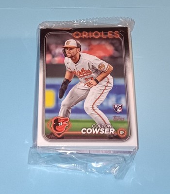 2024 Topps hanger pack Colton Cowser top Seiya Suzuki back Baltimore Orioles