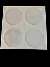 Handmade 5" Coaster Silicone Mold For Resin