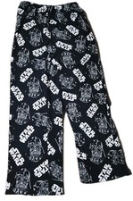    Star Wars All Over Darth Vader Pajama Pants Fleece Adult Size XL 30x30 Black