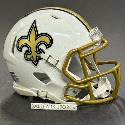 New Orleans Saints 2025 Alternate Speed Mini Helmet Riddell NFL