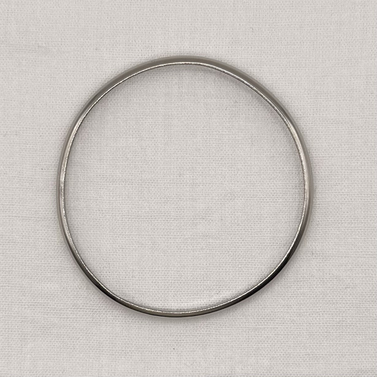 BAB Sterling Silver Stacking Bangle Bracelet - image 2