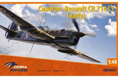Dora Wings 48047 1/48 Caudron-Renault CR.714 C.1 (early) plastic kit