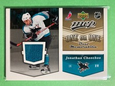 2006-07 Upper Deck MVP Jerseys #OJ-CS Jonathan Cheechoo / Teemu Selanne