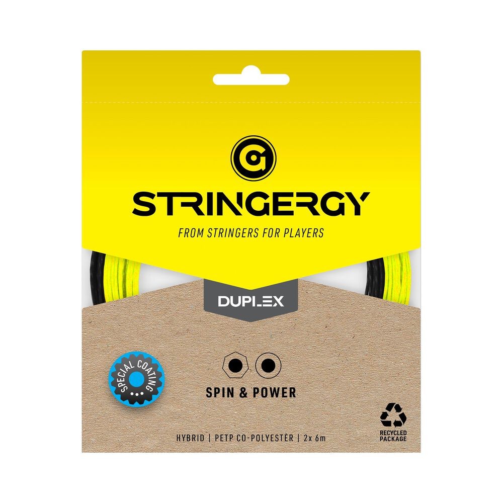 Stringergy Двухуровневый теннисный корт Stringergy Saitenset Hybrid