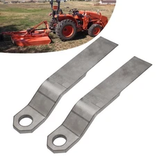 Heavy Duty Replacement Bush Hog Rotary Grass Cutter Blades Mower Blade 10mm M...