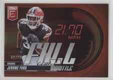 2025 Panini Donruss Elite Full Throttle Red 68/99 Jerome Ford #9 07ns