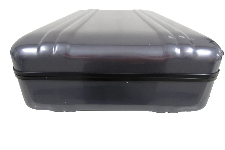 Estuches de negocios Zero Halliburton Aluminum Attache 13x20x5 - azul cepillado *raros Foto 4 de 4