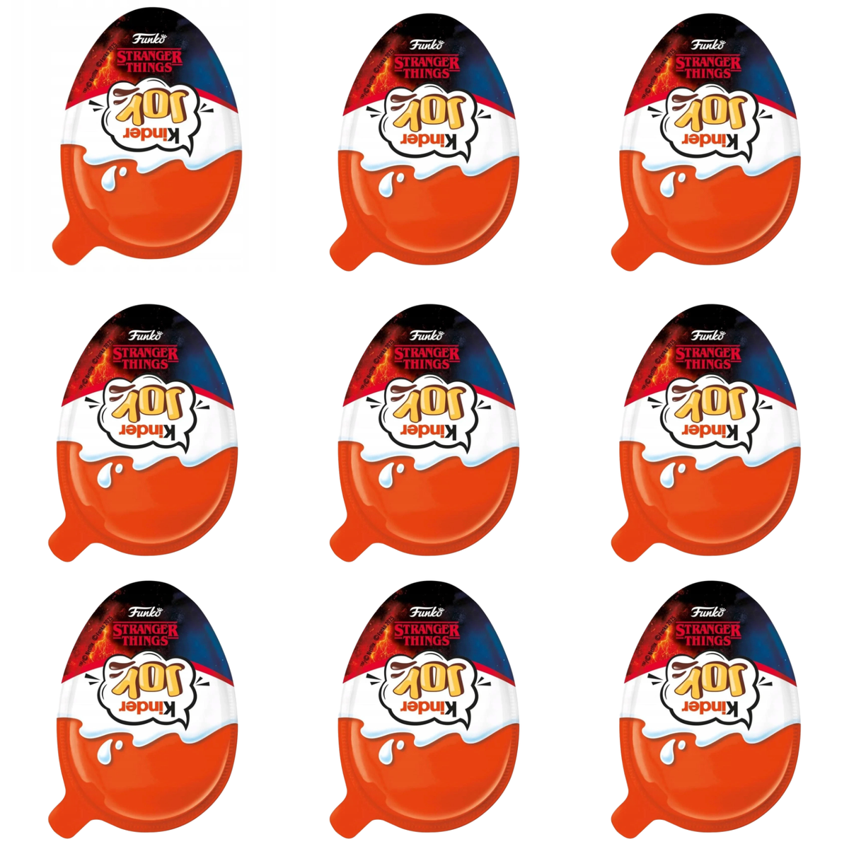 Kinder Joy Stranger Things Limited Edition Funko Mini Figures