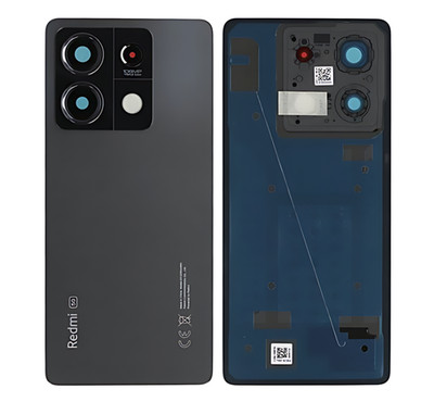 Original Xiaomi Redmi Note 13 5G Akkudeckel Backcover Batterie Deckel Schwarz