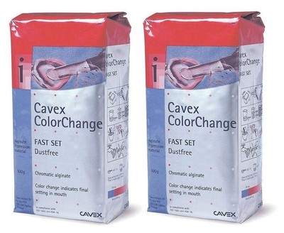 Cavex ColrorChage Alginate Pack of 2