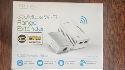 TP-LINK Range Extender AV500 300Mbps and Adapter