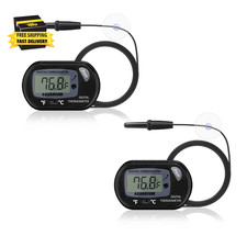 Aquarium Thermometer with Large LCD Display Fahrenheit/Celsius / Fish Tank Th