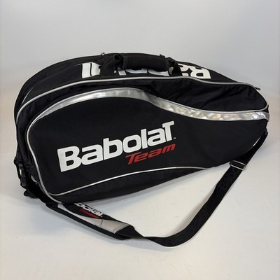Babolat Team Tennis Racquet Bag Backpack Black Red Multi Racket Case
