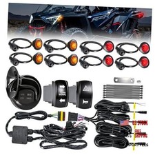 UTV/ATV Turn Signal Kit with 110dB Horn, Pre-Wired Plug Play Design