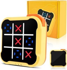 Tic-Tac-Toe Elektronisch Spiel 3-In-1 Tragbare Handheld Tik Tak Toe Spielkonsole