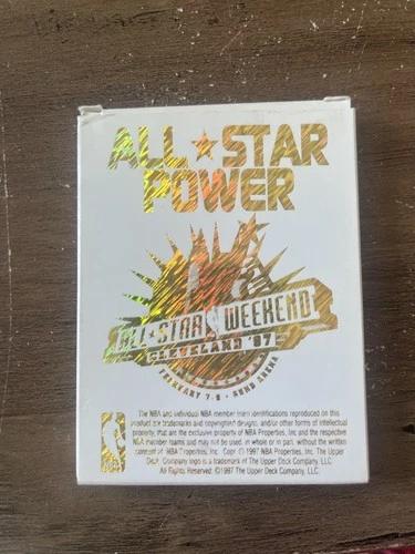 Upper Deck 22 Kt Gold Michael Jordan 4th Championship All-Star Weekend Card