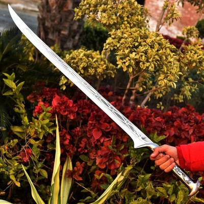 Handmade Hand Forged Carbon Steel Viking Sword, Battle Ready Medieval Sword