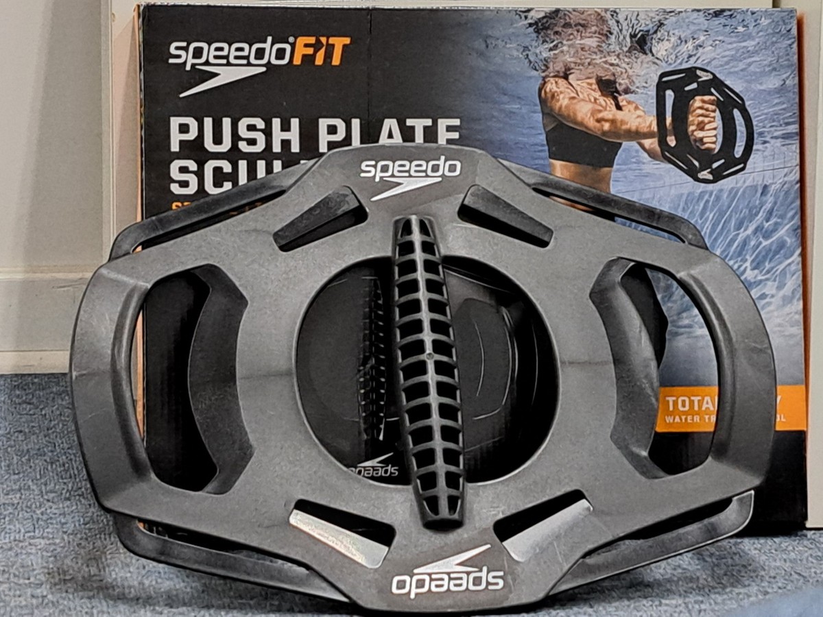Speedo Fit Push Plate Sculpt Dumbbell Barbell Aqua Aerobics Water