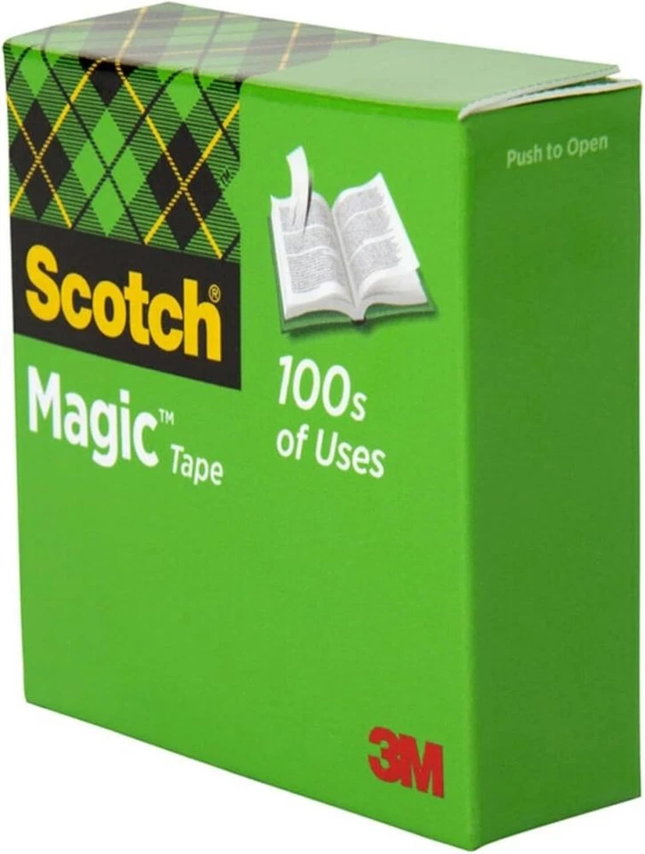 Magic Tape 19MM X 33M 1 Box/Pack Sticky Tape, Office Tape, Matte, Matte Tape - image 2 of 4