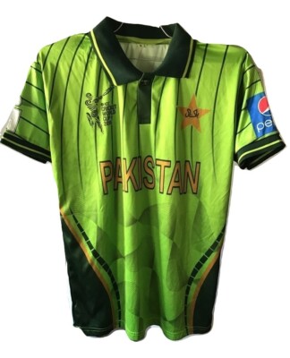 Maillot Pakistan Cricket World Cup 2015 – Taille S – Équipe Nationale